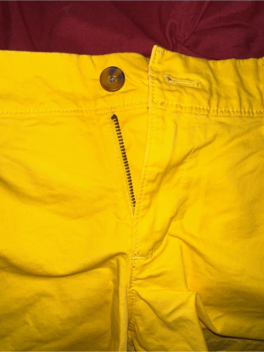 Old Navy Yellow Shorts - Picture 3 of 5